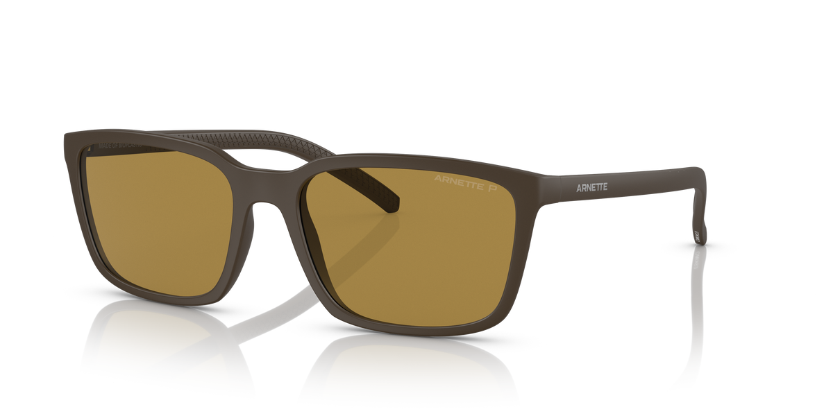 Arnette AN4311 Sunglasses in 285583 Matte Brown / Dark Brown Polarized lens