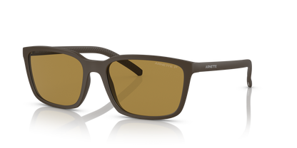 Arnette AN4311 Sunglasses in 285583 Matte Brown / Dark Brown Polarized lens