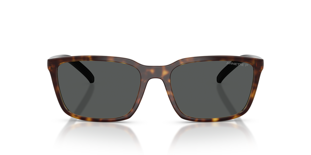 Arnette AN4311 Sunglasses in 295681 Havana / Dark Grey Polarized lens, front view