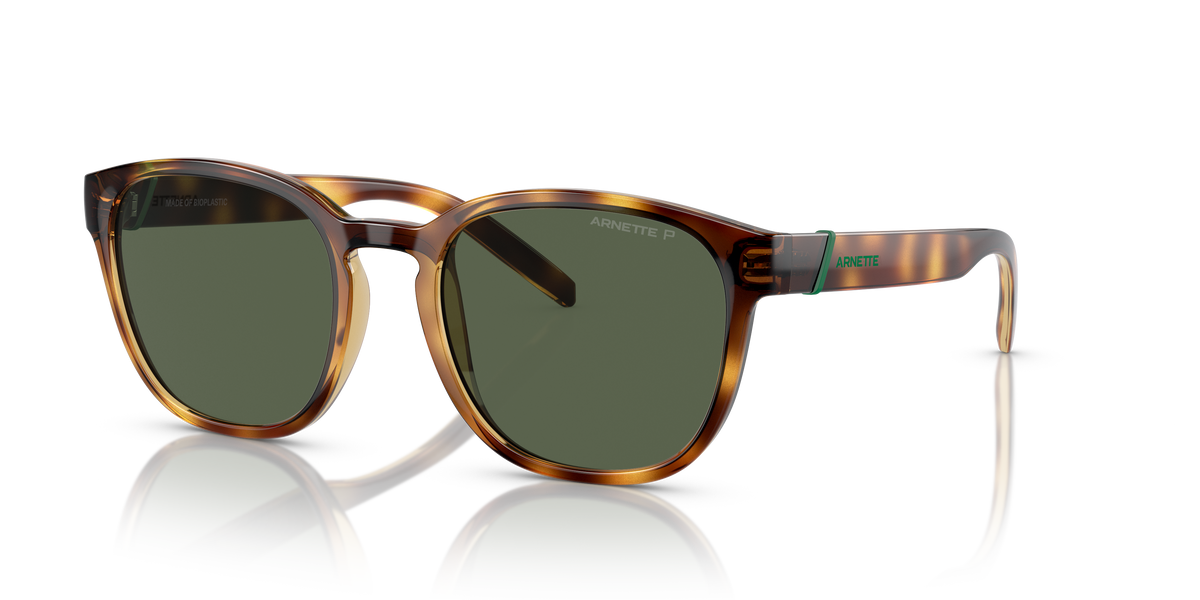Arnette AN4319 Barranco Sunglasses in 27709A Dark Havana / Dark Green Polarized lens