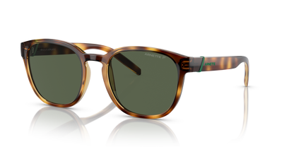 Arnette AN4319 Barranco Sunglasses in 27709A Dark Havana / Dark Green Polarized lens