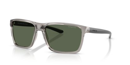 Arnette AN4323 Sokatra Sunglasses in 266571 Transparent Grey / Dark Green lens