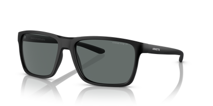 Arnette AN4323 Sokatra Sunglasses in 275881 Matte Black / Polarized Grey lens