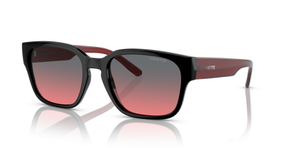 Arnette AN4325 Hamie Sunglasses in 275377 Black / Red/Dark Grey lens