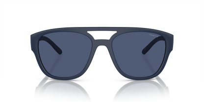 Arnette AN4327 Mew2 Sunglasses in 275980 Matte Dark Blue / Dark Blue lens, front view