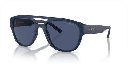 Arnette AN4327 Mew2 Sunglasses in 275980 Matte Dark Blue / Dark Blue lens