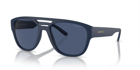 Arnette AN4327 Mew2 Sunglasses in 275980 Matte Dark Blue / Dark Blue lens
