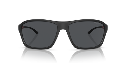Arnette AN4329 Nitewish Sunglasses in 275887 Matte Black / Dark Grey lens, front view
