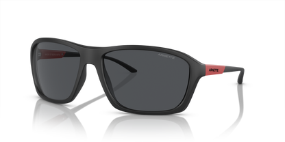 Arnette AN4329 Nitewish Sunglasses in 275887 Matte Black / Dark Grey lens