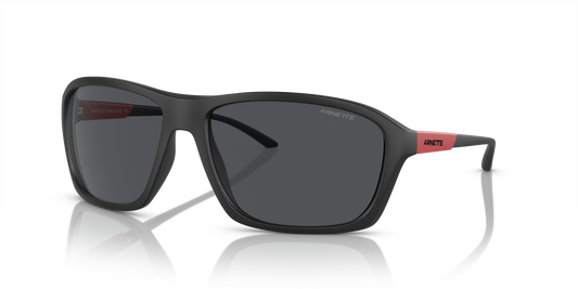 Arnette AN4329 Nitewish Sunglasses in 275887 Matte Black / Dark Grey lens