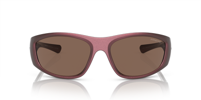 Arnette AN4331 Ilum Sunglasses in 292773 Alumina Red / Dark Brown lens, front view