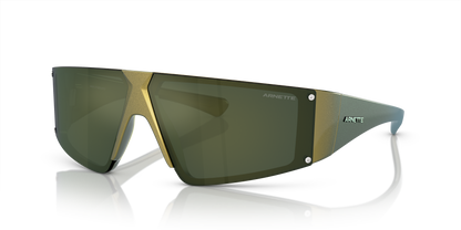 Arnette AN4332 Saturnya Sunglasses in 29196R Alumina Petrol / Light Green Mirror Petrol lens