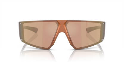 Arnette AN4332 Saturnya Sunglasses in 29217J Alumina Bronze / Dark Brown Mirror Rose Gold lens, front view