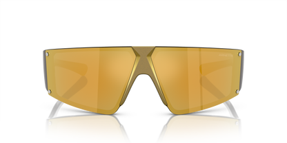 Arnette AN4332 Saturnya Sunglasses in 29227P Alumina Gold / Brown Mirror Gold lens, front view