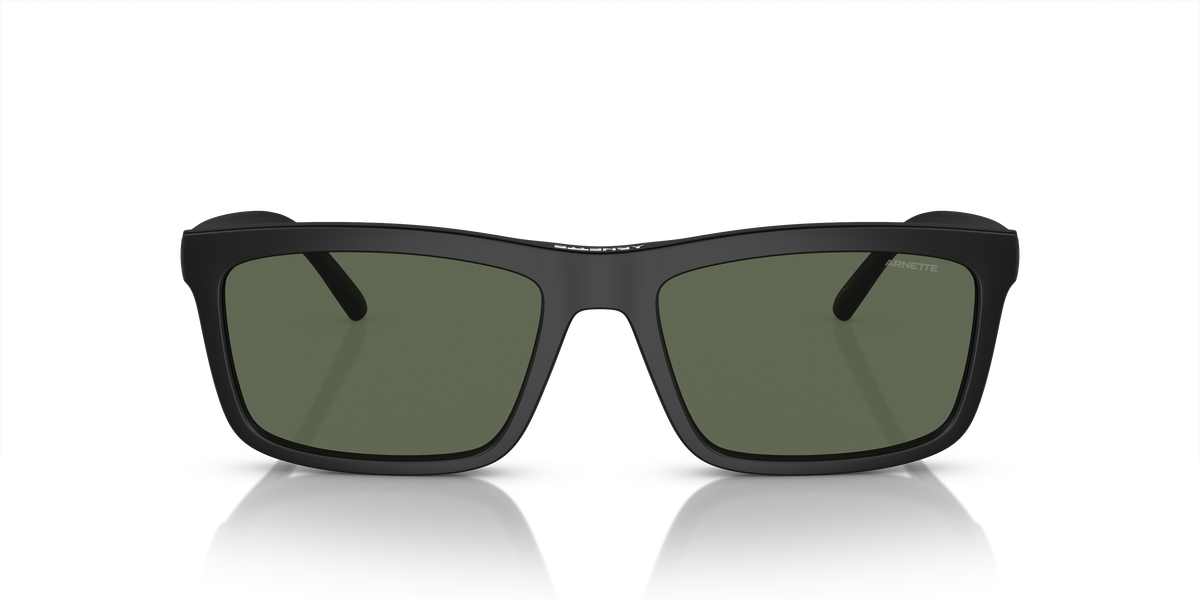 Arnette AN4333 Hypno 2.0 Sunglasses in 27581W Matte Black / Clear lens, front view