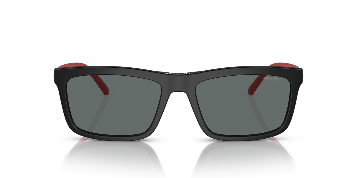Arnette AN4333 Hypno 2.0 Sunglasses in 29311W Matte Black / Clear lens, front view