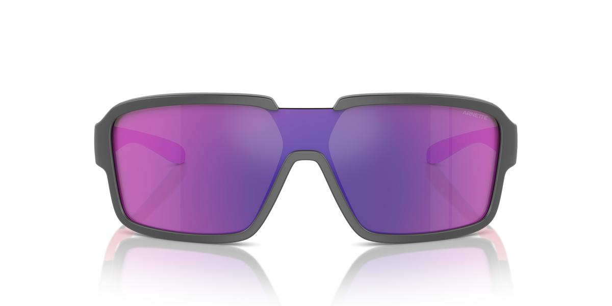 Arnette AN4335 Fresa Sunglasses in 28414X Dark Grey Matte/Shiny / Dark Grey lens, front view