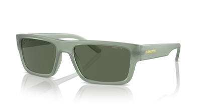 Arnette AN4338 Phoxer Sunglasses in 293971 Frosted Sage / Dark Green lens