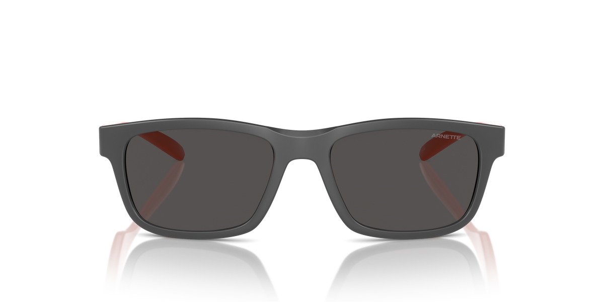 Arnette AN4340 Deya Kids' Sunglasses in 284187 Dark Grey / Dark Grey lens, front view