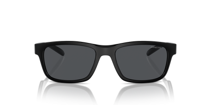 Arnette AN4340 Deya Kids' Sunglasses in 290087 Recycled Black / Dark Grey lens, front view