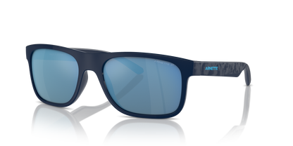 Arnette AN4341 Khim Sunglasses in 275422 Dark Blue / Dark Grey Mirror Water Polarized lens