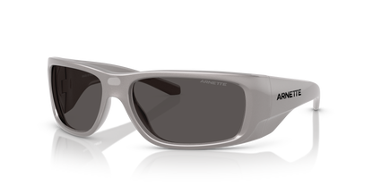 Arnette AN4345 Flipside Sunglasses in 296187 Metallic Grey / Dark Grey lens