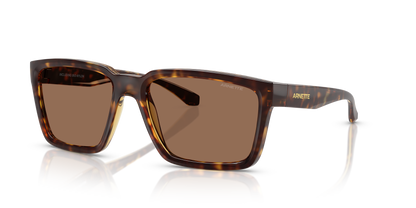 Arnette AN4346 Plot Twist Sunglasses in 277073 Dark Havana / Dark Brown lens