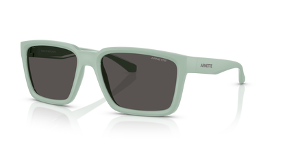 Arnette AN4346 Plot Twist Sunglasses in 296487 Mint Matt Top/Shiny / Dark Grey lens