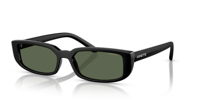 Arnette AN4348 Jet Sunglasses in 275871 Matte Black / Dark Green lens