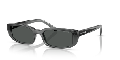 Arnette AN4348 Jet Sunglasses in 296787 Transparent Grey / Dark Grey lens