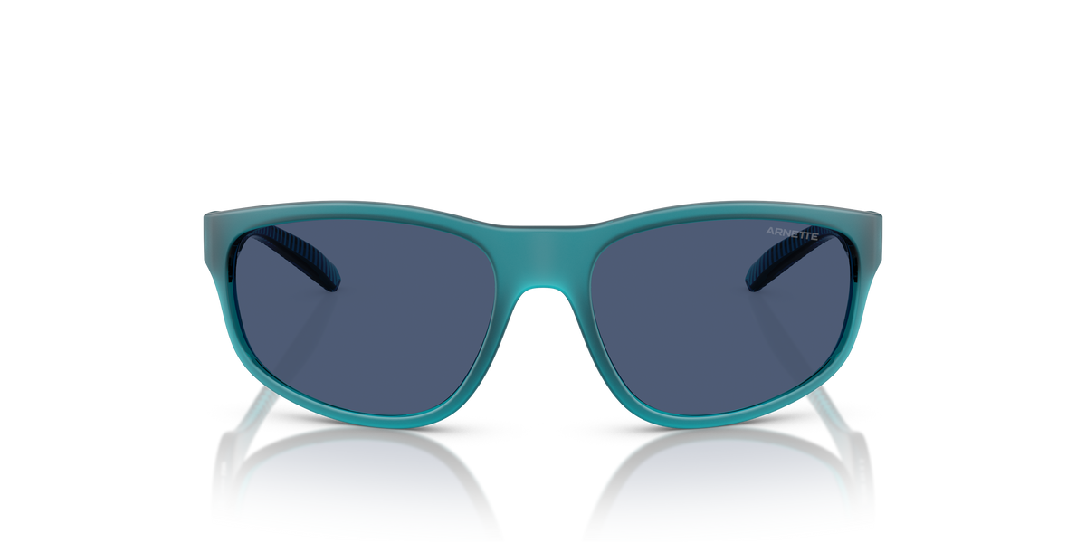 Arnette AN4351 E.z. Kids' Sunglasses in 296880 Transparent Blue Matt/Shiny / Blue lens, front view