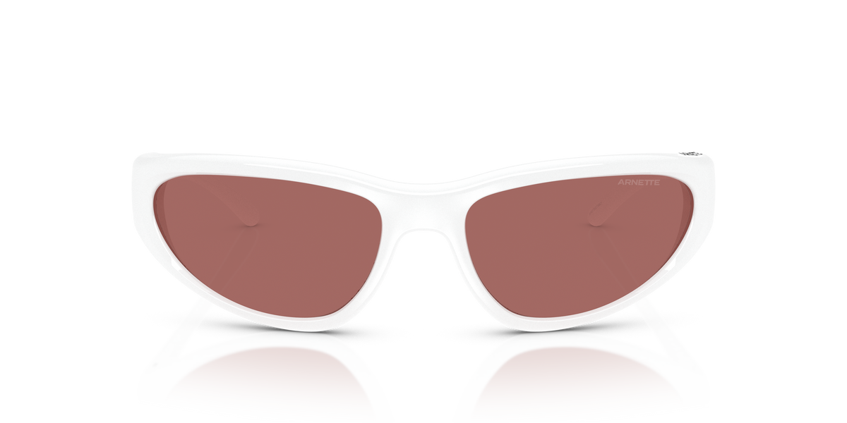 Arnette AN4352 Nineteetwo Sunglasses in 298869 White / Dark Violet lens, front view