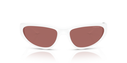 Arnette AN4352 Nineteetwo Sunglasses in 298869 White / Dark Violet lens, front view