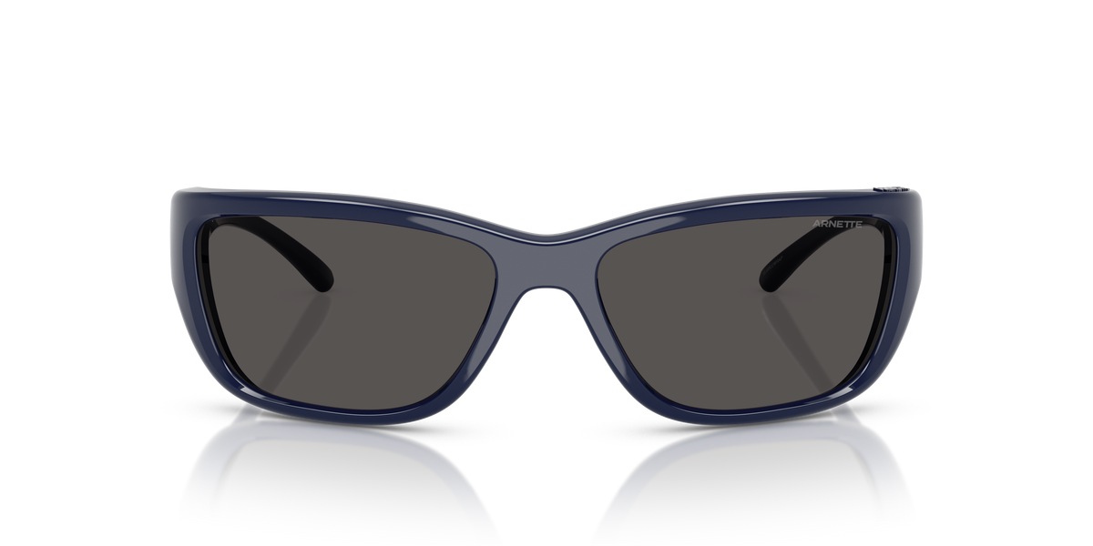 Arnette AN4353 Bubblewrap Sunglasses in 275487 Dark Blue / Dark Grey lens, front view