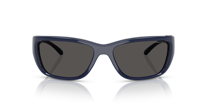 Arnette AN4353 Bubblewrap Sunglasses in 275487 Dark Blue / Dark Grey lens, front view