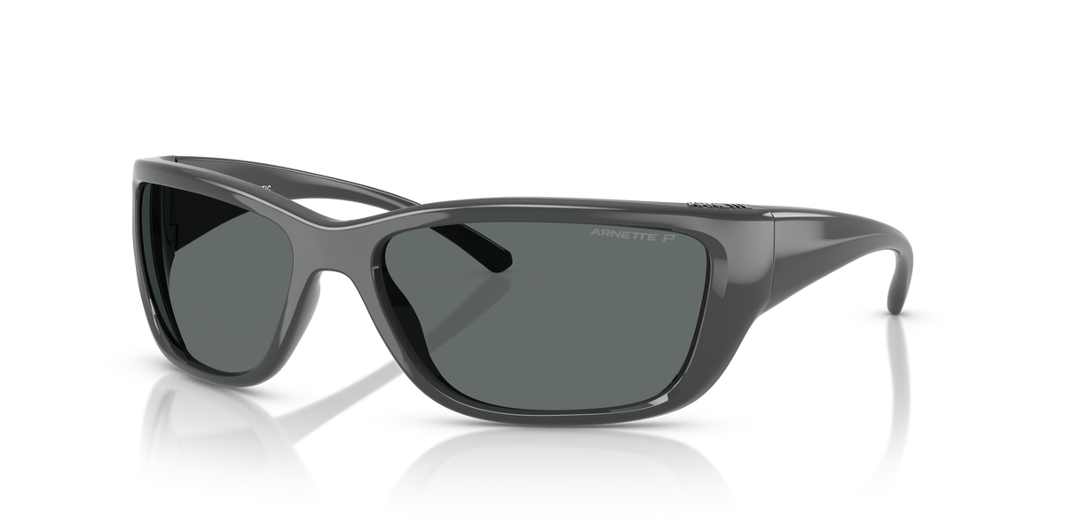 Arnette AN4353 Bubblewrap Sunglasses in 284181 Dark Grey / Polarized Dark Grey lens