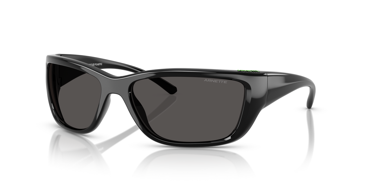 Arnette AN4353 Bubblewrap Sunglasses in 290087 Black / Dark Grey lens