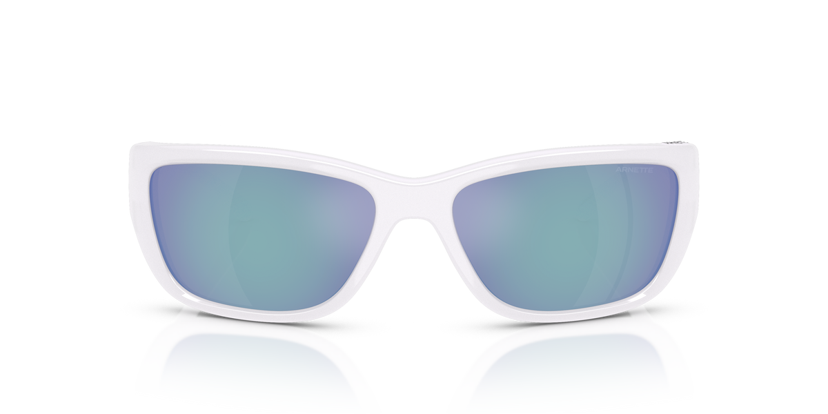 Arnette AN4353 Bubblewrap Sunglasses in 2977Y7 Opal Ice / Light Grey Mirror Blue lens, front view