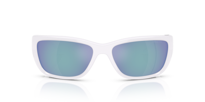 Arnette AN4353 Bubblewrap Sunglasses in 2977Y7 Opal Ice / Light Grey Mirror Blue lens, front view