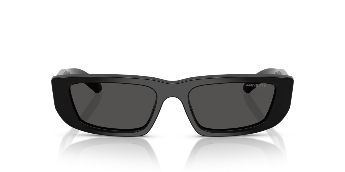 Arnette AN4357 Al Sunglasses in 121487 Black / Dark Grey lens, front view