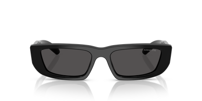 Arnette AN4357 Al Sunglasses in 121487 Black / Dark Grey lens, front view