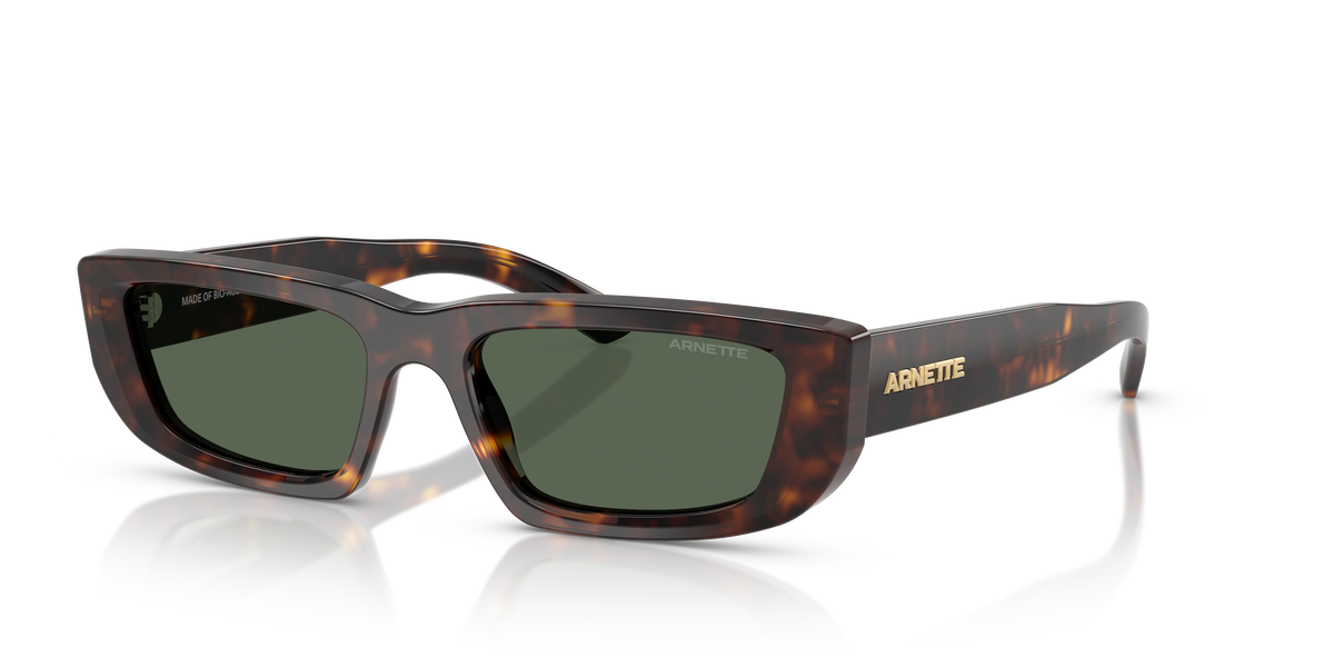 Arnette AN4357 Al Sunglasses in 122271 Dark Havana / Dark Green lens
