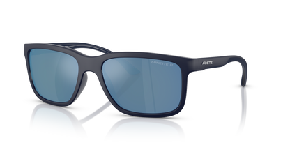 Arnette AN4359 Headlight Sunglasses in 276222 Dark Blue Matte/Shiny / Dark Grey Mirror Water Polarized lens