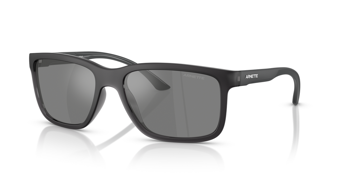 Arnette AN4359 Headlight Sunglasses in 27866G Transparent Grey Matt/Shiny / Grey Mirror Silver lens