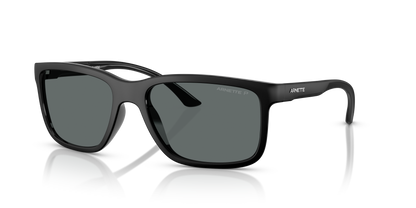 Arnette AN4359 Headlight Sunglasses in 290081 Black Matte/Shiny / Dark Grey Polarized lens