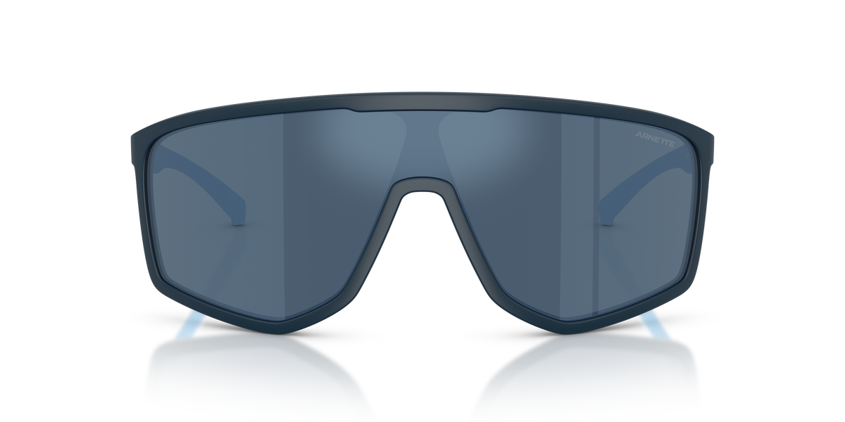 Arnette AN4360 Stripe-M Sunglasses in 275455 Dark Blue / Dark Blue Mirror Blue lens, front view