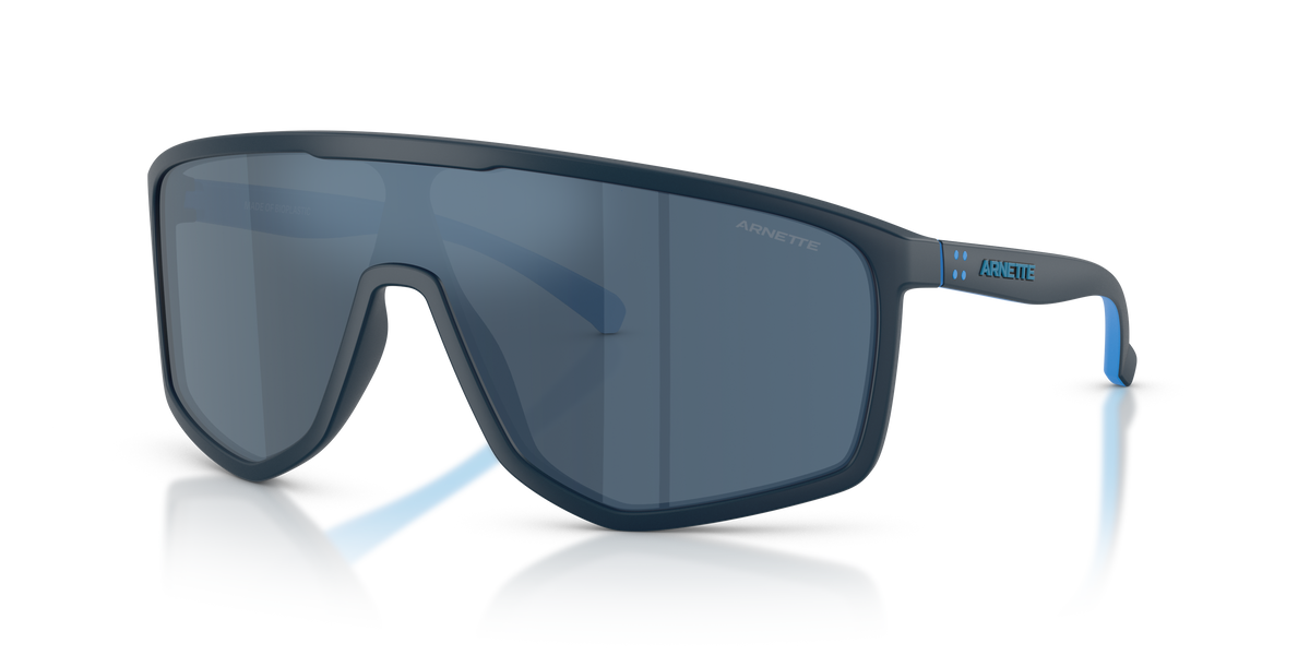 Arnette AN4360 Stripe-M Sunglasses in 275455 Dark Blue / Dark Blue Mirror Blue lens