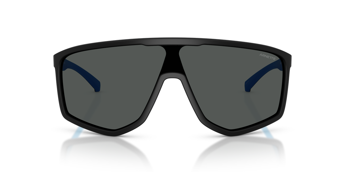Arnette AN4360 Stripe-M Sunglasses in 275887 Black / Dark Grey lens, front view