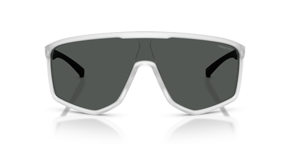 Arnette AN4360 Stripe-M Sunglasses in 276187 Matte Crystal / Dark Grey lens, front view