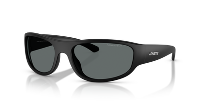 Arnette AN4361 Gondo Sunglasses in 290081 Recycled Black / Dark Grey Polarized lens